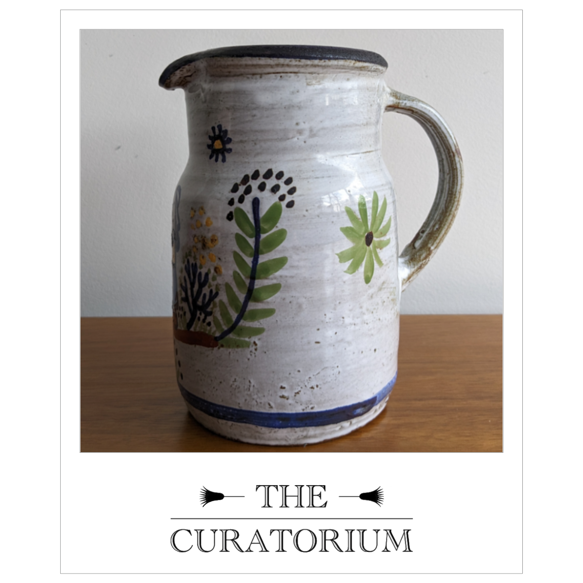 Folk pottery ‘courting jug’